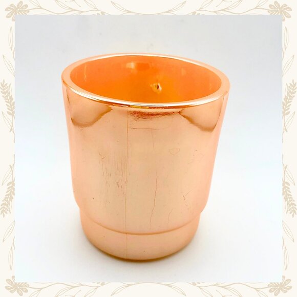 Vintage Termocrisa Peach Luster Mugs – Set of 2 (1950s) - Picture 3 of 16